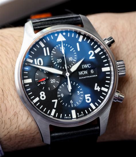 iwc 3777-14|iwc 3777 pilot chronograph.